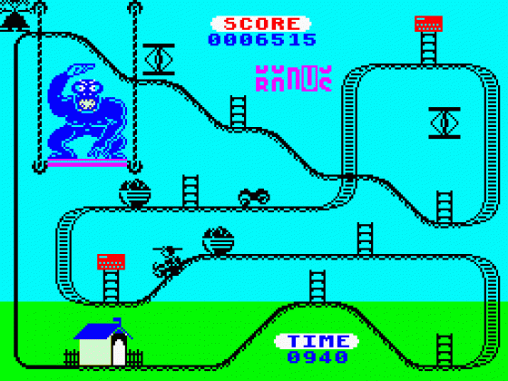 Kong Strikes Back Screenshot 11 (Spectrum 48K)