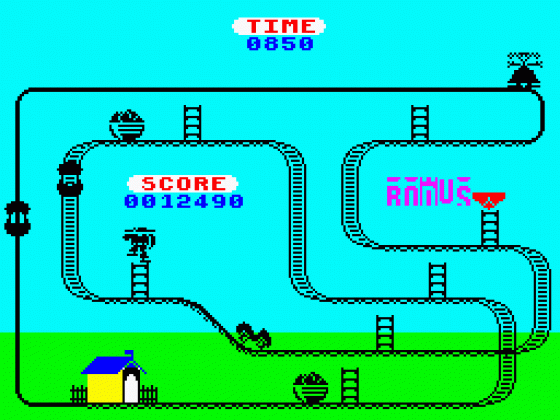 Kong Strikes Back Screenshot 16 (Spectrum 48K)