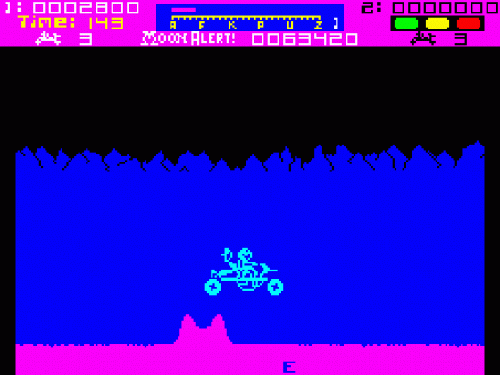 Moon Alert Screenshot 12 (Spectrum 48K)