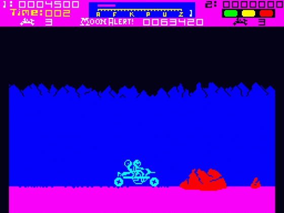 Moon Alert Screenshot 14 (Spectrum 48K)