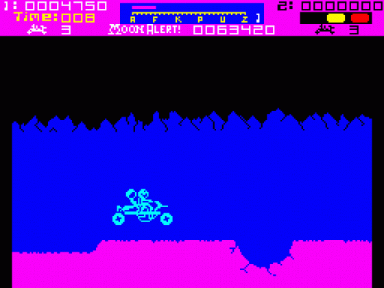 Moon Alert Screenshot 16 (Spectrum 48K)