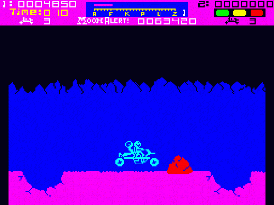 Moon Alert Screenshot 17 (Spectrum 48K)