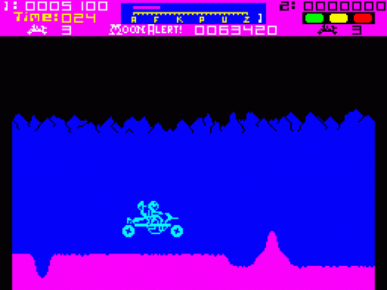 Moon Alert Screenshot 18 (Spectrum 48K)