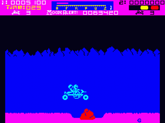 Moon Alert Screenshot 19 (Spectrum 48K)