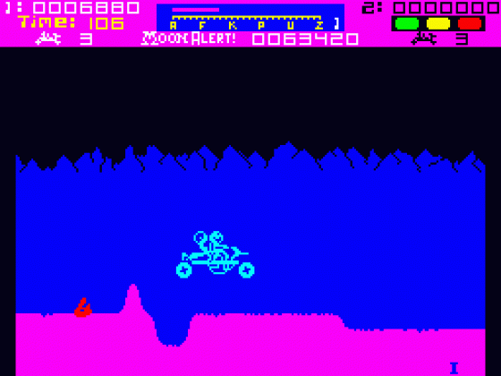 Moon Alert Screenshot 24 (Spectrum 48K)