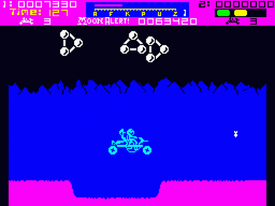 Moon Alert Screenshot 25 (Spectrum 48K)