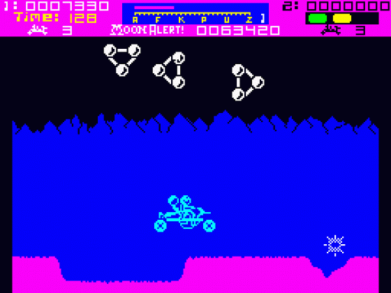 Moon Alert Screenshot 26 (Spectrum 48K)