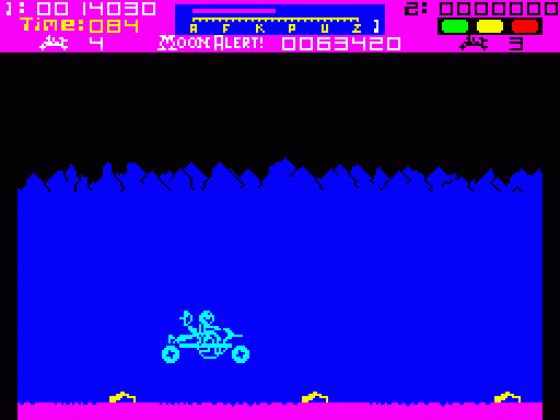 Moon Alert Screenshot 28 (Spectrum 48K)