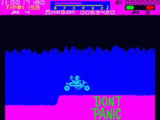 Moon Alert Screenshot 29 (Spectrum 48K)