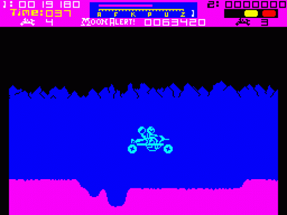 Moon Alert Screenshot 31 (Spectrum 48K)