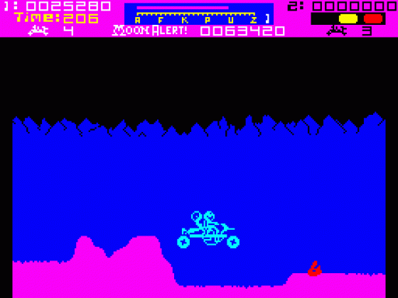 Moon Alert Screenshot 35 (Spectrum 48K)