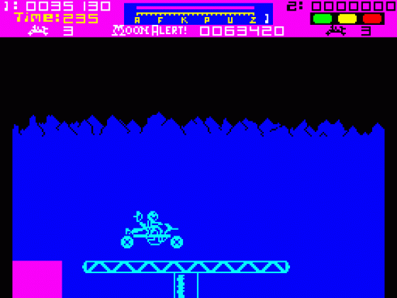 Moon Alert Screenshot 36 (Spectrum 48K)