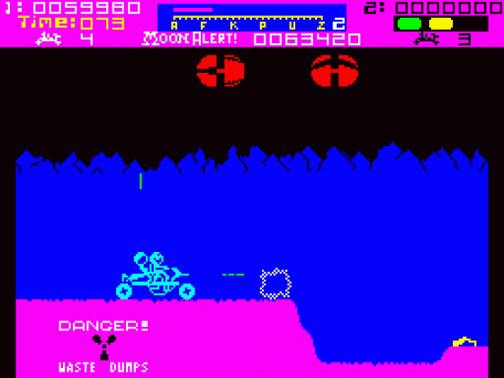 Moon Alert Screenshot 39 (Spectrum 48K)