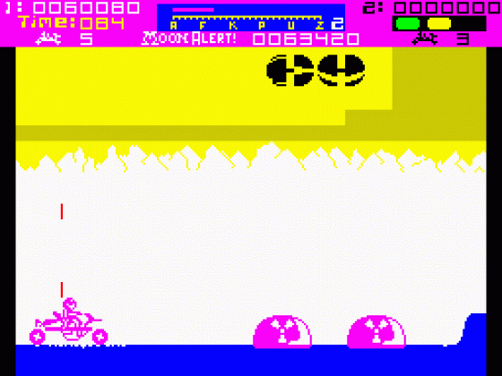 Moon Alert Screenshot 41 (Spectrum 48K)