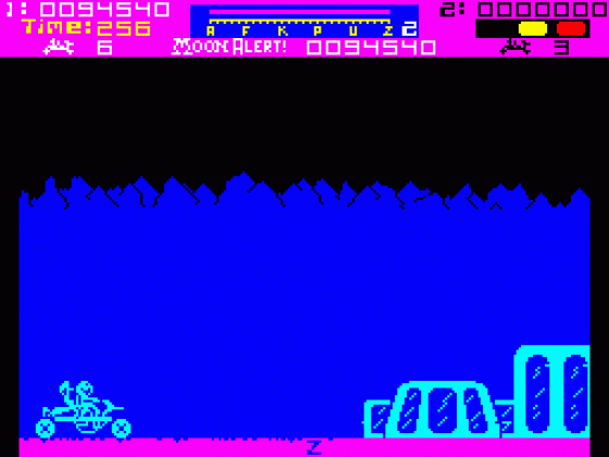 Moon Alert Screenshot 43 (Spectrum 48K)