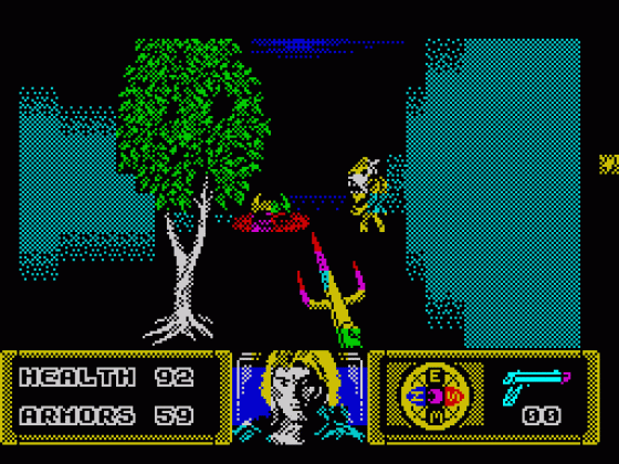 The Dark Screenshot 6 (Spectrum 48K/128K/+2/+3)