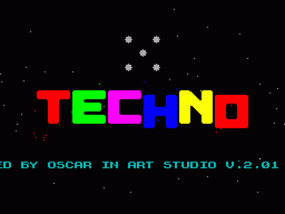 Techno Screenshot 1 (Spectrum 48K)