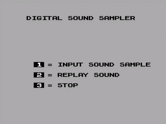 Digital Sound Sampler Screenshot