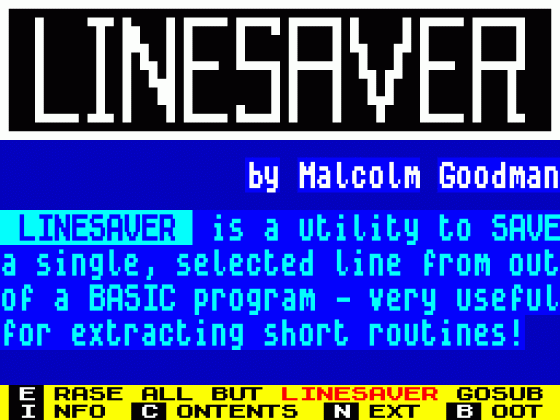 Linesaver