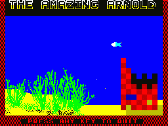 The Amazing Arnold! Screenshot