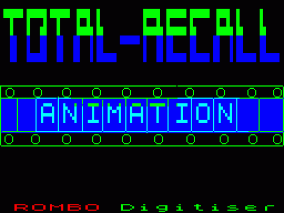 Total Recall Animation