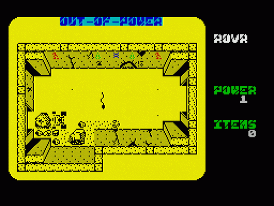 ROVR Screenshot 28 (Spectrum 48K/128K/+2/+3)