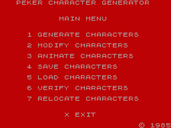 Character Generator And Animator Screenshot