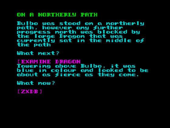 Bulbo And The Dragon Screenshot 1 (Spectrum 48K)