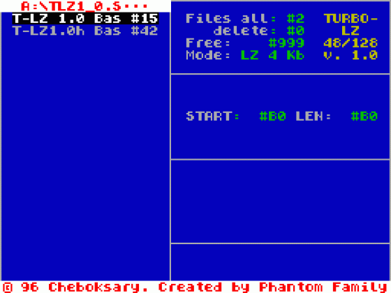 Turbo LZ Screenshot