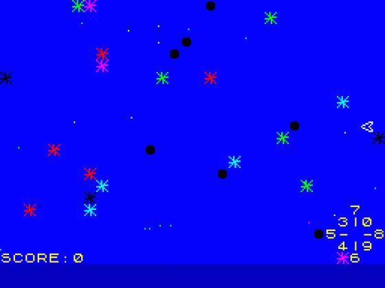 Astronomy Screenshot 1 (Spectrum 48K)