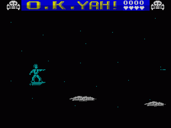 O.K. Yah Screenshot 1 (Spectrum 48K)