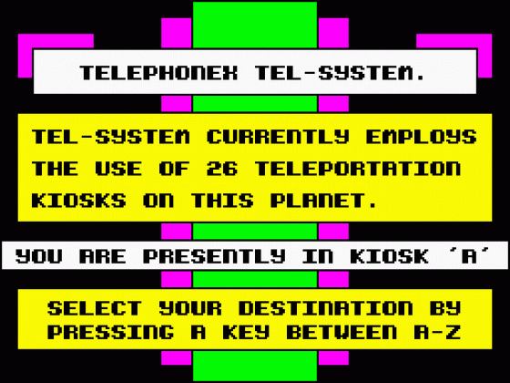 Thing! Screenshot 14 (Spectrum 48K/128K/+2/+3)