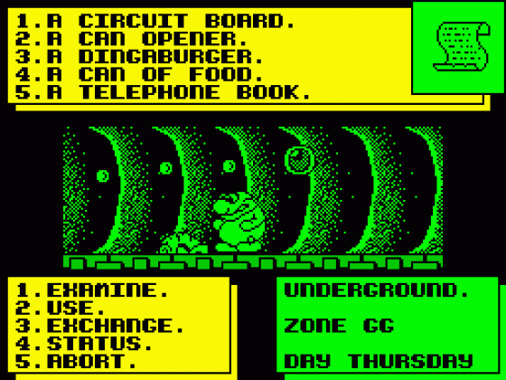 Thing! Screenshot 33 (Spectrum 48K/128K/+2/+3)