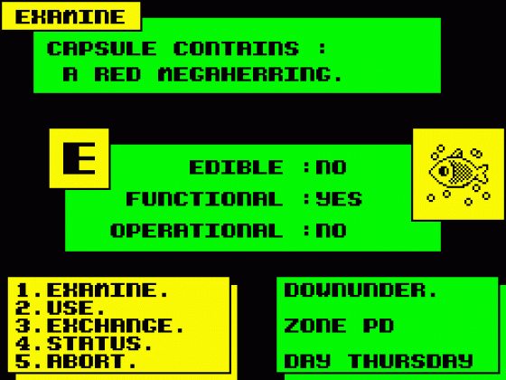 Thing! Screenshot 40 (Spectrum 48K/128K/+2/+3)