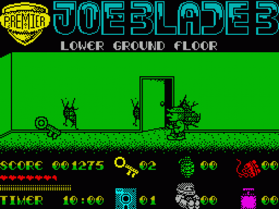 Joe Blade III Screenshot 11 (Spectrum 48K/128K)