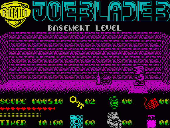 Joe Blade III Screenshot 22 (Spectrum 48K/128K)