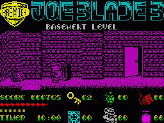 Joe Blade III Screenshot 29 (Spectrum 48K/128K)