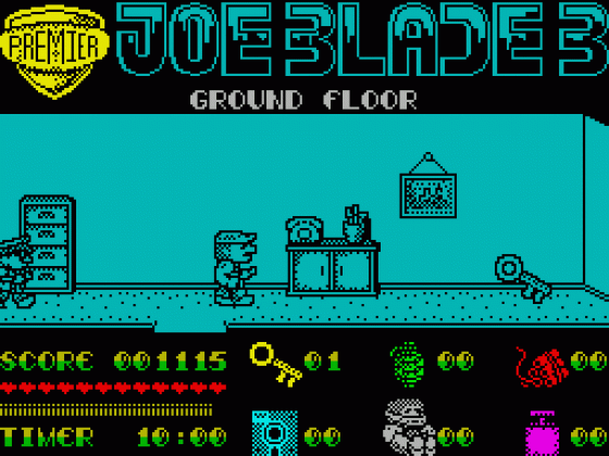 Joe Blade III Screenshot 43 (Spectrum 48K/128K)