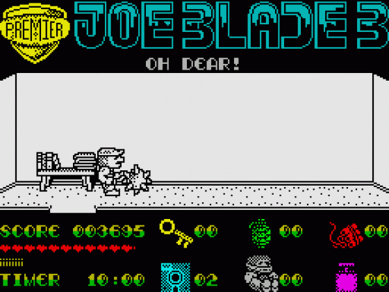 Joe Blade III Screenshot 44 (Spectrum 48K/128K)