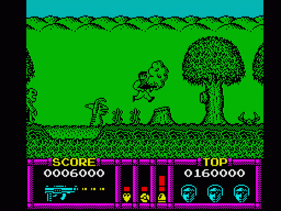 Mutant Fortress Screenshot 5 (Spectrum 48K/128K)