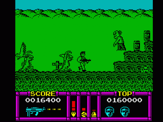 Mutant Fortress Screenshot 11 (Spectrum 48K/128K)