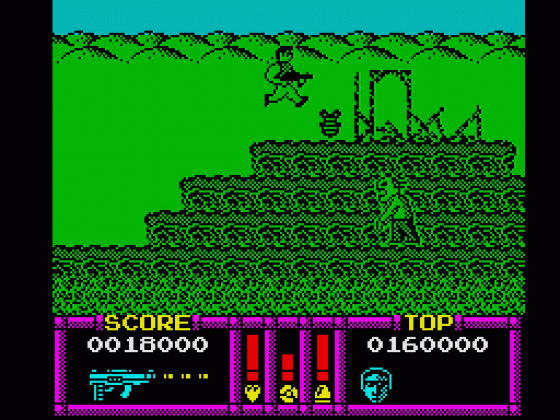 Mutant Fortress Screenshot 13 (Spectrum 48K/128K)