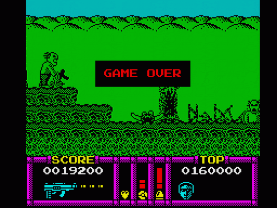 Mutant Fortress Screenshot 15 (Spectrum 48K/128K)