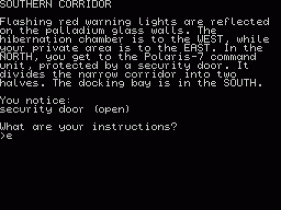 Hibernated I: This Place Is Death Screenshot 11 (Spectrum 48K)