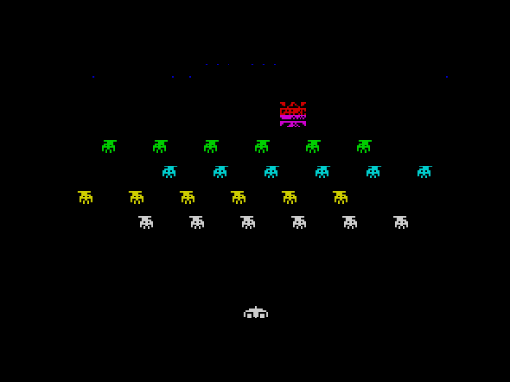 Space Invaders 512b Screenshot