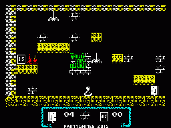 Escape From The Sewers Screenshot 13 (Spectrum 48K/128K/+2/+3)