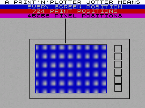 Print'n'Plotter Jotter Demo Cassette Screenshot