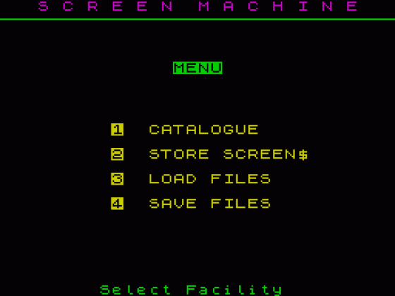 Screen Machine