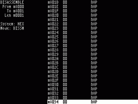 Code Disassembler Screenshot