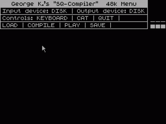 SQ-Compiler Screenshot